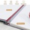 Large Photo Album Self Adhesive 3x5 4x6 5x7 8x10 Pictures Linen Cover 40 Blank Pages Magnetic DIY Scrapbook Album with A Metallic Pen (Gray)